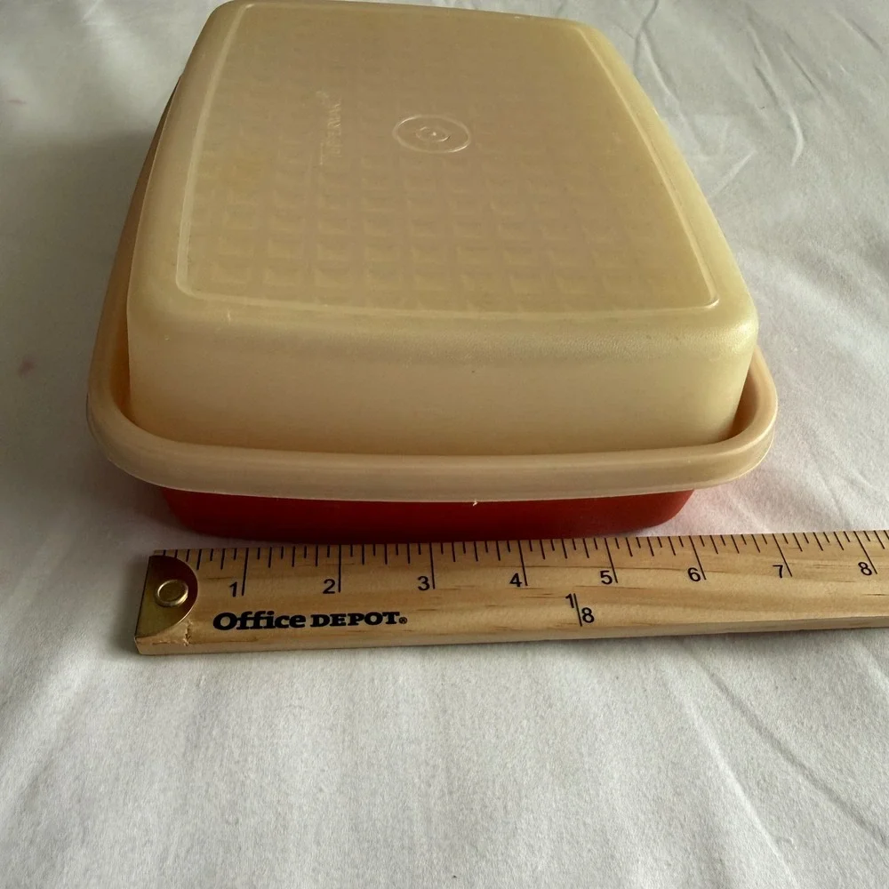 Tupperware vintage meat